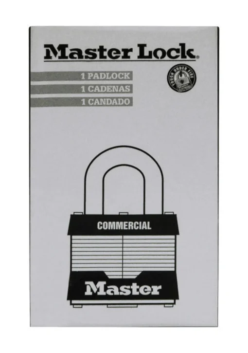 Master Lock 1 in. H x 11/16 in. W x 1-1/8 in. L Laminated Steel 4-Pin Cylinder Padlock 6 pk Keyed Alike (Pack of 6)