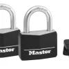Master Lock 1-7/8 in. H X 1-9/16 in. W Vinyl Padlock Keyed Alike