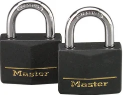 Master Lock 1-7/8 in. H X 1-9/16 in. W Vinyl Padlock Keyed Alike