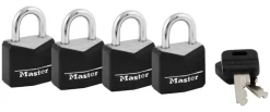 Master Lock 3/4 in. H X 3/4 in. W X 3/4 in. L Laminated Steel Padlock Keyed Alike