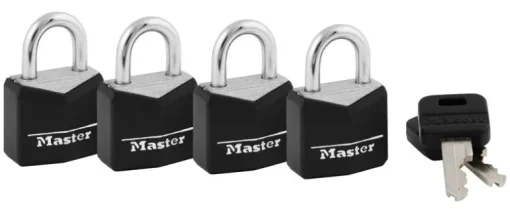 Master Lock 3/4 in. H X 3/4 in. W X 3/4 in. L Laminated Steel Padlock Keyed Alike