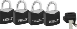 Master Lock 3/4 in. H X 3/4 in. W X 3/4 in. L Laminated Steel Padlock Keyed Alike