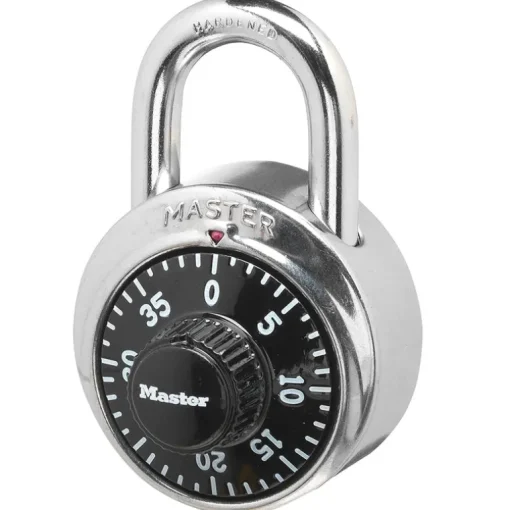 Master Lock 2 in. H x 1-7/8 in. W Steel Combination Dial Padlock 1 pk