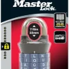 Master Lock 1-1/2 in. W Metal 4-Dial Combination Padlock