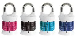 Master Lock 1-1/2 in. W Metal 4-Dial Combination Padlock
