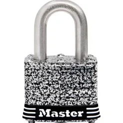 Master Lock 1.5 in. W Steel 4-Pin Tumbler Weather-Resistant Padlock