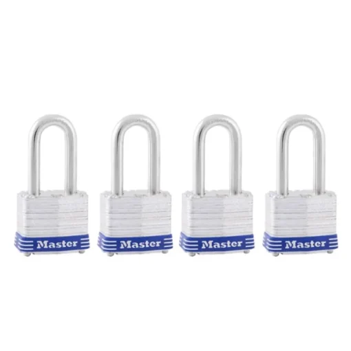 Master Lock 1-9/16 in. W Steel Pin Tumbler Exterior Padlock