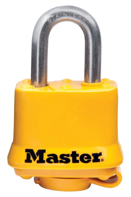 Master Lock 1.5 in. W Steel 4-Pin Tumbler Padlock Keyed Alike