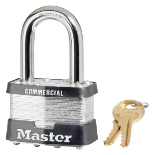 Master Lock 2 in. W Steel 4-Pin Tumbler Padlock Keyed Alike
