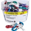 Master Lock Assorted Color Cast Aluminum Polished Carabiner Clip 3 Lx5/16 Wx7/8 D in. (Pack of 40)