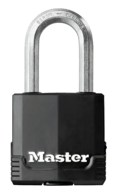 Master Lock Magnum 1-7/8 in. H X 1-3/16 in. W X 1-3/4 in. L Laminated Steel 4-Pin Cylinder Weather-R