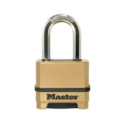 Master Lock Magnum 2 in. H X 1-7/32 in. W X 2 in. L Steel Ball Bearing Locking Weather-Resistant Pad