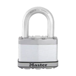 Master Lock Magnum 2 in. H X 1-1/4 in. W X 2-1/2 in. L Steel Dual Ball Bearing Locking Weather-Resis