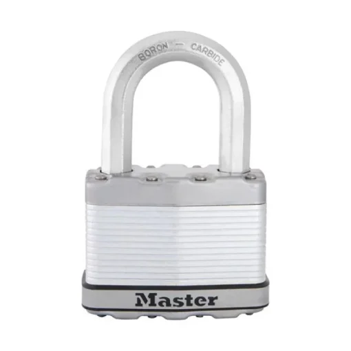 Master Lock Magnum 2 in. H X 1-1/4 in. W X 2-1/2 in. L Steel Dual Ball Bearing Locking Weather-Resis
