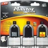 Master Lock Magnum 3.56 in. H X 2 in. W X 2 in. L Laminated Steel Dual Ball Bearing Locking Weather-