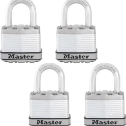 Master Lock Magnum 1-3/4 in. W Stainless Steel Ball Bearing Locking Weather-Resistant Padlock