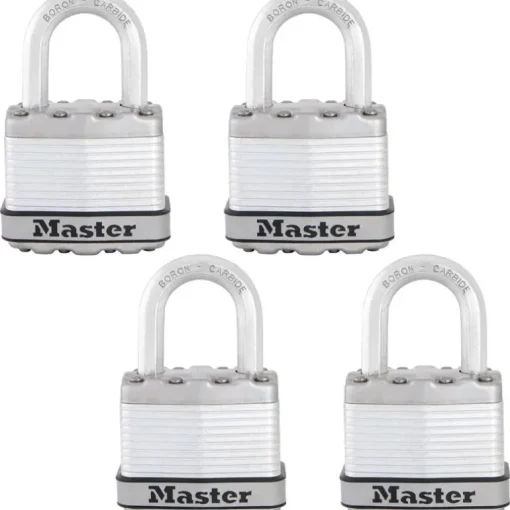Master Lock Magnum 1-3/4 in. W Stainless Steel Ball Bearing Locking Weather-Resistant Padlock