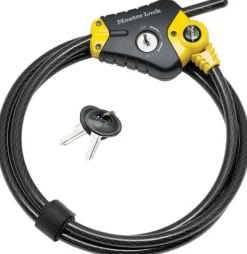 Master Lock Python 3/8 in. D X 72 in. L Vinyl Coated Steel Locking Cable