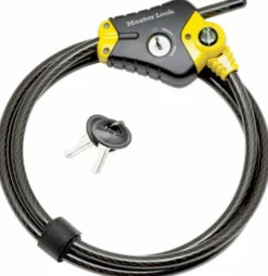 Master Lock Python 3/8 in. D X 72 in. L Vinyl Coated Steel Locking Cable