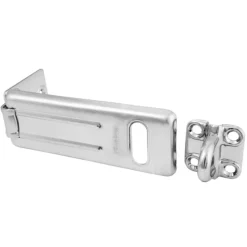 Master Lock Zinc-Plated Hardened Steel 4 in. L Hasp 1 pk