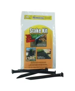 Master Mark 10 in. H Plastic Black Stake Kit