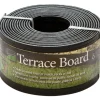 Master Mark Terrace Board 20 ft. L x 4 in. H Plastic Black Lawn Edging