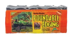 Master Mark Black Plastic Poundable Lawn Edging 20 L ft. x 6 H in.
