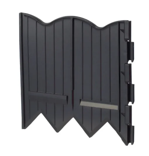 Master Mark Black Plastic Poundable Lawn Edging 20 L ft. x 6 H in.