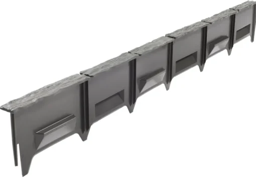 Master Mark Plastics 97603 3' Warm Stone Poundable Versa Edge Edging (Pack of 36).