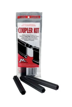 Master Mark Plus 4 in. H Plastic Black Edging Coupler Kit