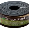 Master Mark Terrace Board 40 ft. L X 4 in. H Plastic Black Lawn Edging