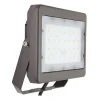 MaxLite Photocell Hardwired LED Bronze Slim Flood Light