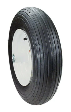 MaxPower 8 in. D X 15.6 in. D Centered Wheelbarrow Wheel Rubber 1 pk