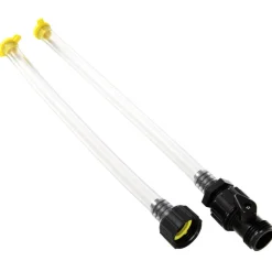 Mayes Clear Plastic 2-Way Water Level 16.1 L x 7.3 W x 1.4 H in.