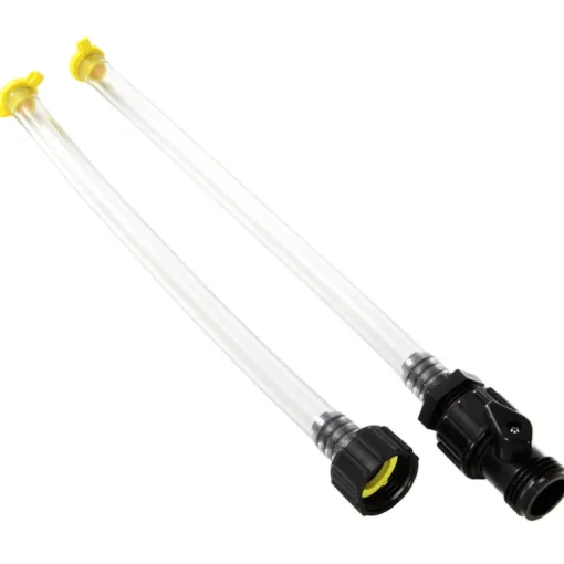 Mayes Clear Plastic 2-Way Water Level 16.1 L x 7.3 W x 1.4 H in.