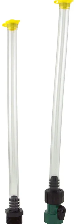 Mayes Clear Plastic 2-Way Water Level 16.1 L x 7.3 W x 1.4 H in.