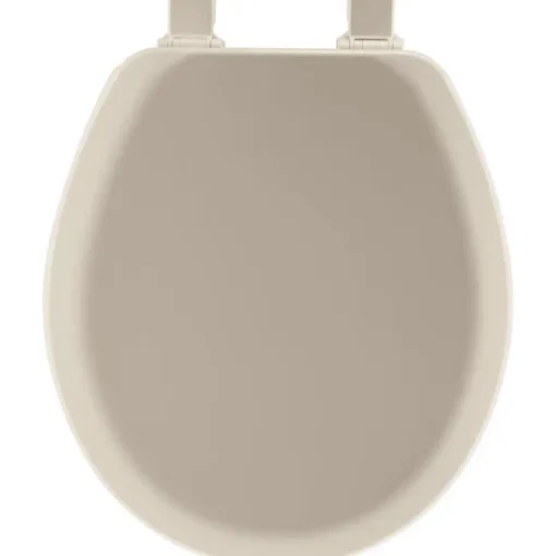 Mayfair by Bemis Cameron Round Bone Enameled Wood Toilet Seat