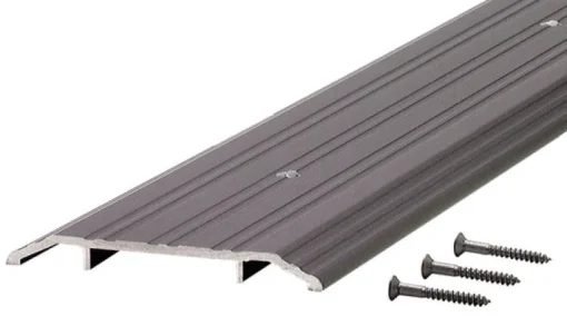 M-D 68346 36" Bronze Anodized Fluted Saddle Thresholds
