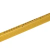 M-D 43722 96 Satin Brass Aluminum Fluted Carpet Gripper With Teeth