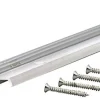 M-D 0.4375 in. H X 1.375 in. W X 36 in. L Mill Aluminum Low Threshold Silver