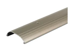 M-D 1 in. H X 4 in. W X 36 in. L Satin Nickel Aluminum High Dome Top Threshold Metallic