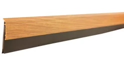 M-D Brown Aluminum/Vinyl Door Sweep For Doors 36 in. L X 2-5/8 in.