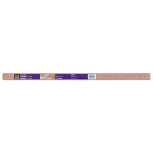 M-D Brown Hardwood Unfinished Screw Attachment Method Seam Binder 36 L x 1-3/4 W in. with Hardware