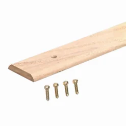 M-D Brown Hardwood Unfinished Screw Attachment Method Seam Binder 36 L x 1-3/4 W in. with Hardware