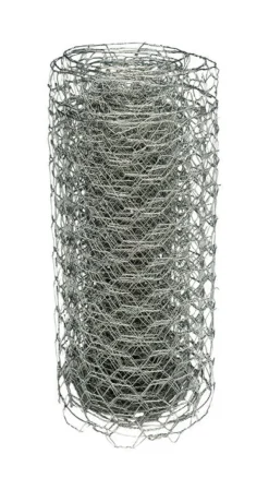 M-D Building Products 2 ft. H x 8 ft. L 1 Ga. Silver Poultry Fence