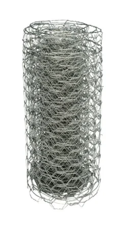 M-D Building Products 2 ft. H x 8 ft. L 1 Ga. Silver Poultry Fence