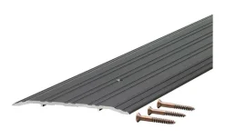 M-D Building Products 5 in. W x 72 in. L Bronze Aluminum Fluted Saddle Threshold