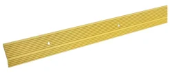 M-D BUILDING PRODUCTS 0.3 in. H X 1.38 in. W X 72 in. L Satin Brass Aluminum Carpet Trim