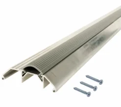 M-D BUILDING PRODUCTS 1.125 in. H X 3.75 in. W X 36 in. L Aluminum Deluxe High Threshold Silver