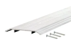 M-D BUILDING PRODUCTS 0.5 in. H X 6 in. W X 36 in. L Aluminum Commercial Threshold Silver